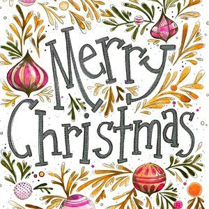 Merry Christmas Greeting Card